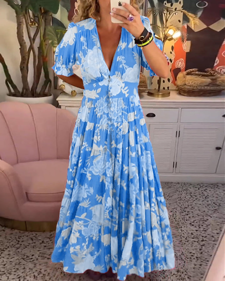 Tessa - floral print dress with pockets