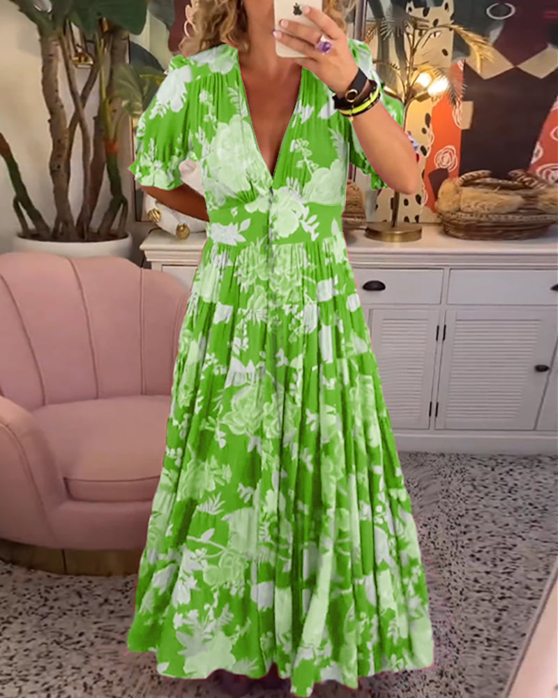 Tessa - floral print dress with pockets