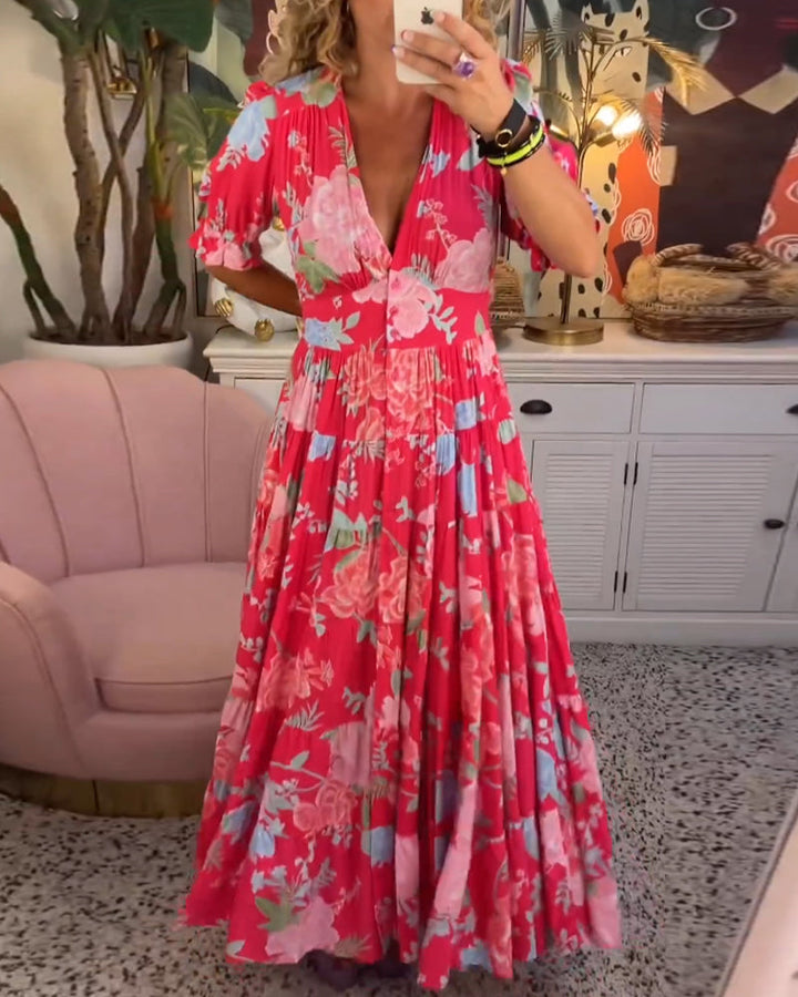 Tessa - floral print dress with pockets