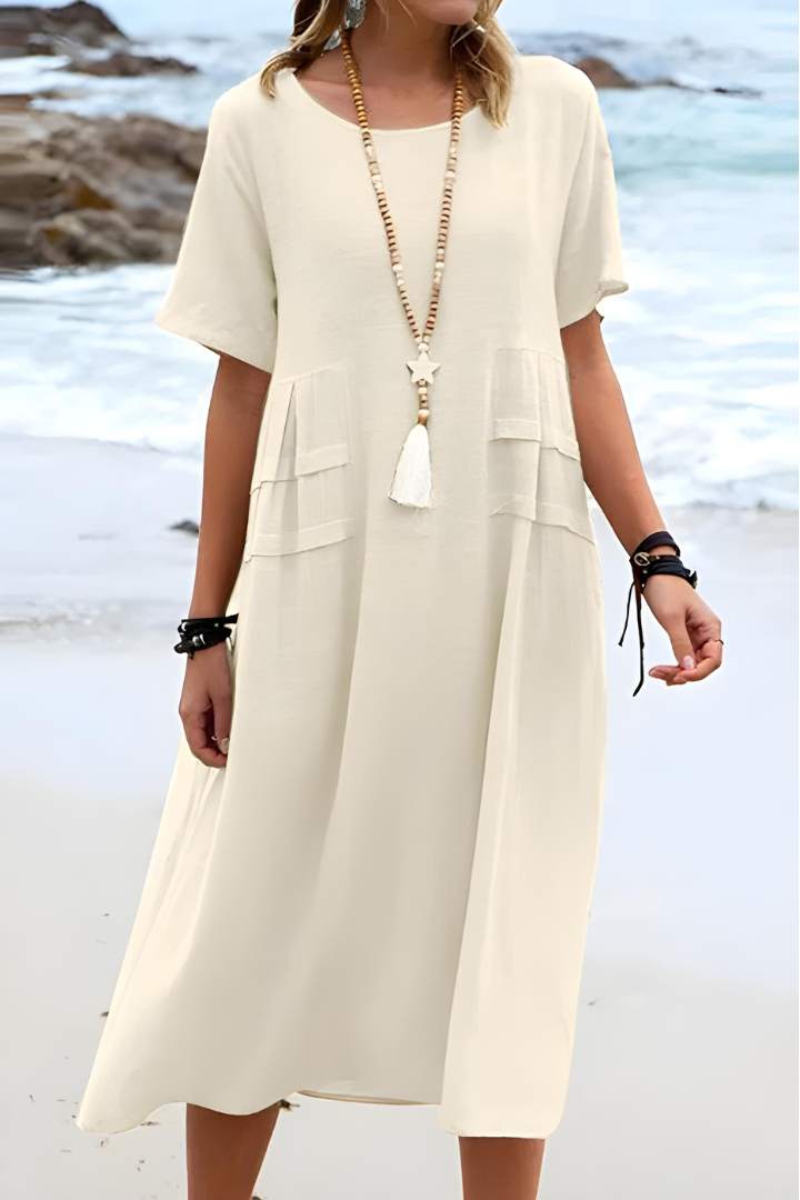 TAYLOR - Comfortable Flared Waist Dress