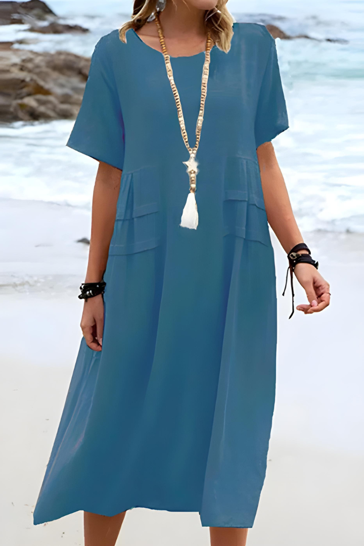 TAYLOR - Comfortable Flared Waist Dress