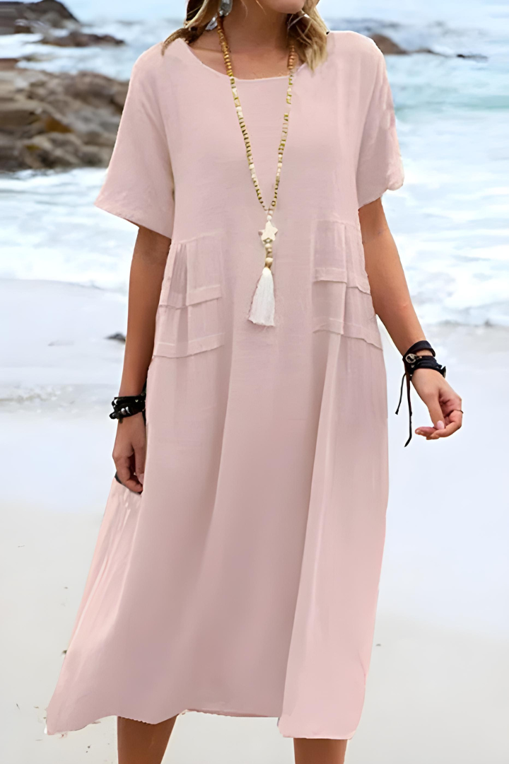 TAYLOR - Comfortable Flared Waist Dress