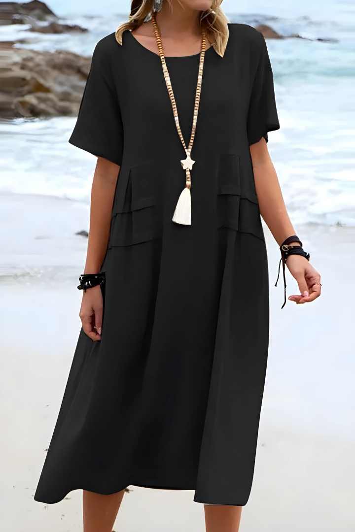 TAYLOR - Comfortable Flared Waist Dress